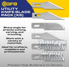 Utility Knife Blade Pack - Gale Force Nine